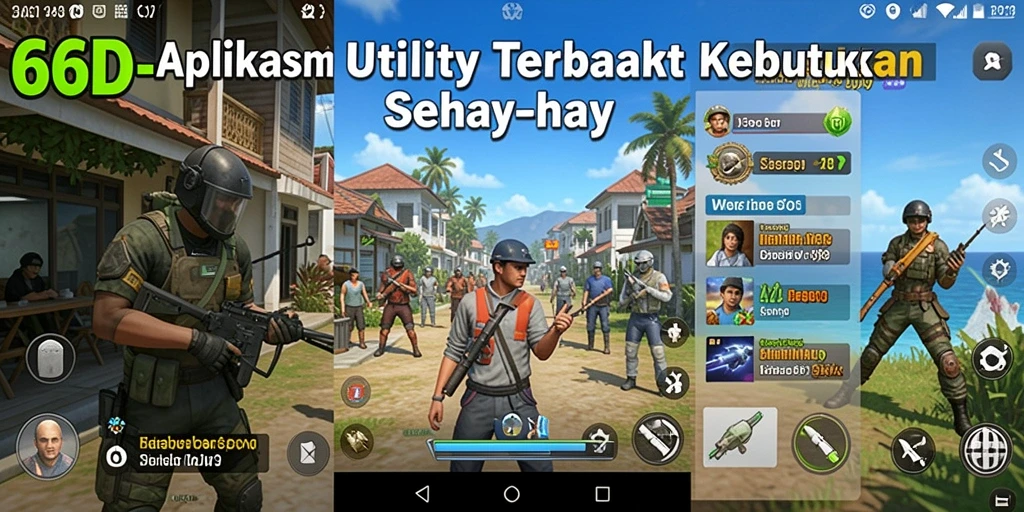 Tampilan intuitif dan mudah digunakan dari 66D.