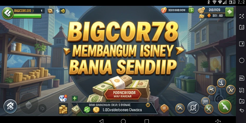 Tampilan menarik dari gameplay BIGCOR78 yang penuh strategi Tycoon.
