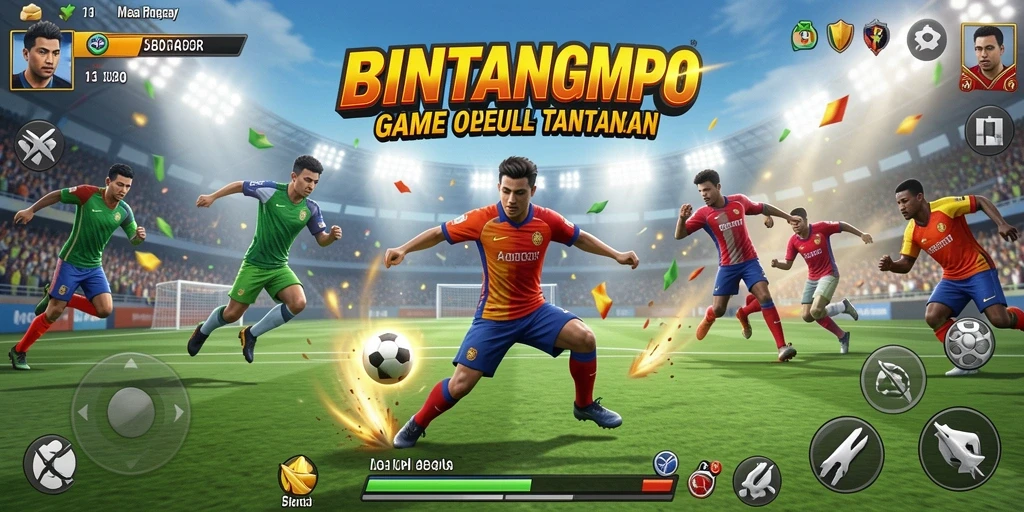 Tampilan menarik dari gameplay BINTANGMPO saat pertandingan berlangsung.