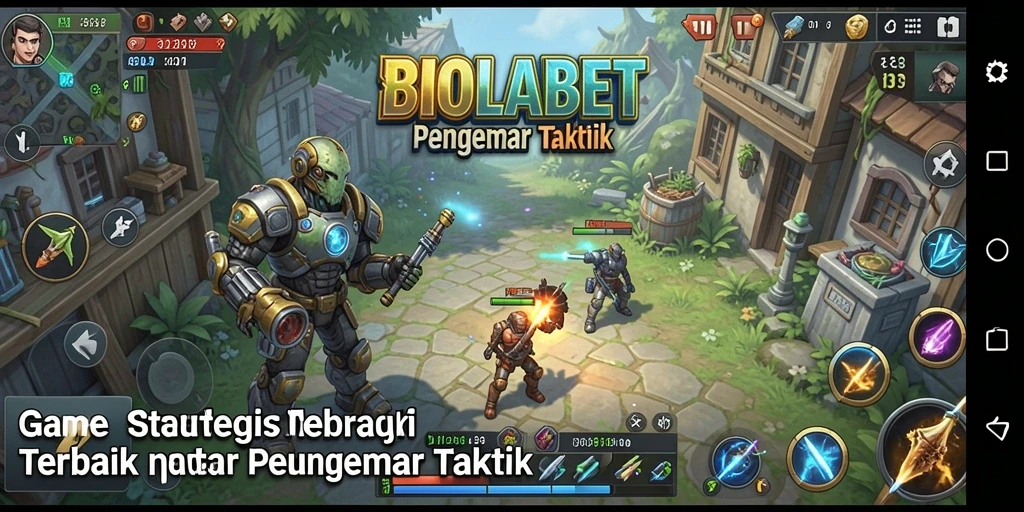 Tampak gameplay BIOLABET yang penuh strategi dan aksi.