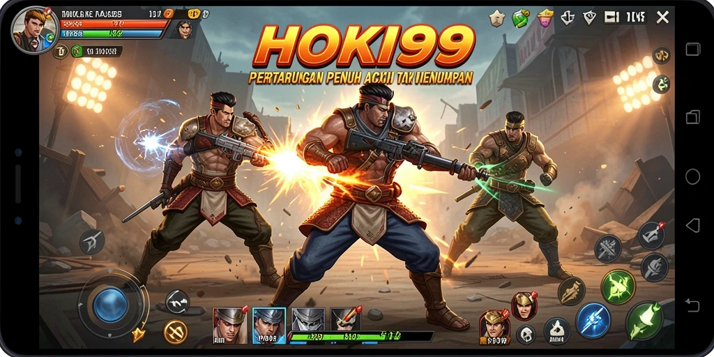 Gameplay menarik dengan pertarungan seru di HOKI99.