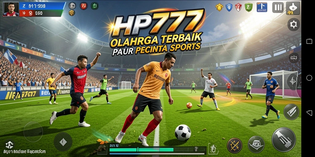 Tampilan gameplay HP777 yang menggugah selera untuk bermain olahraga.