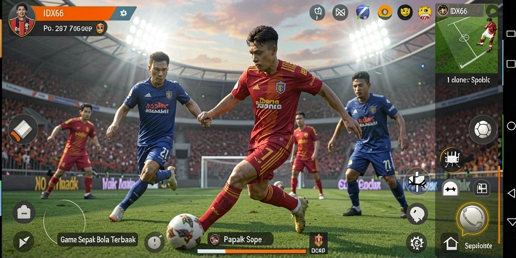 Tampilan gameplay IDX66 yang seru dan mendebarkan.