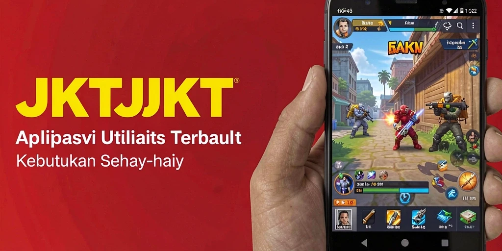 Tampilan antarmuka utama aplikasi JKTJKT yang intuitif dan user-friendly.
