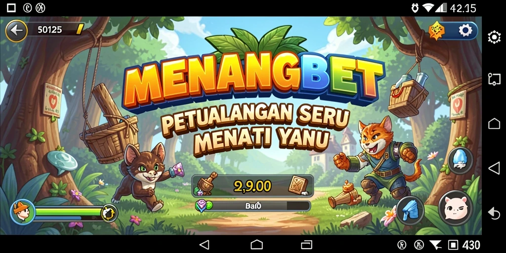 Gameplay menarik dalam dunia petualangan yang luas.