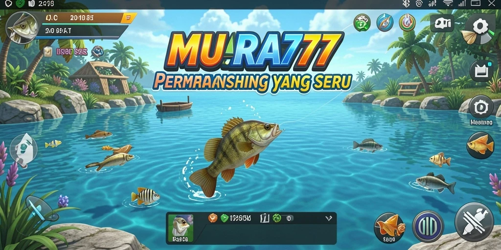 Tampilan gameplay memancing yang seru di MUARA777.
