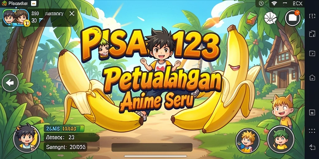Tampilan menakjubkan dari gameplay PISANG123 yang penuh aksi.