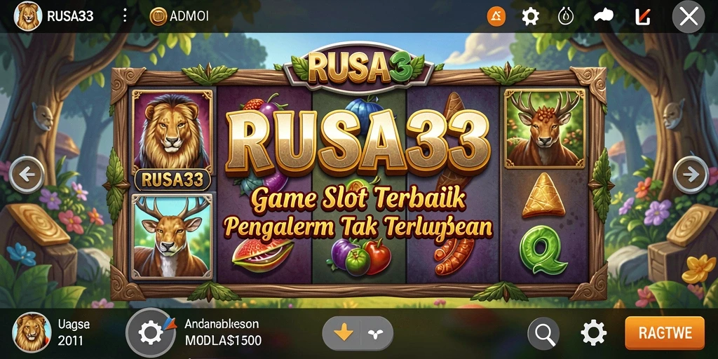 Gameplay seru dan menegangkan di RUSA33 Slot.
