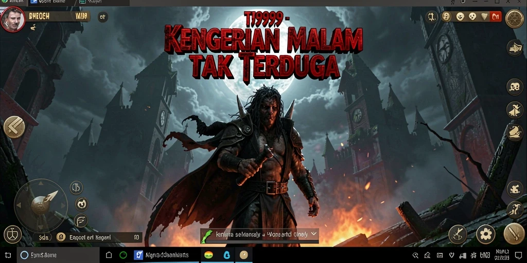 Gameplay T9999 yang menantang dan menyeramkan.