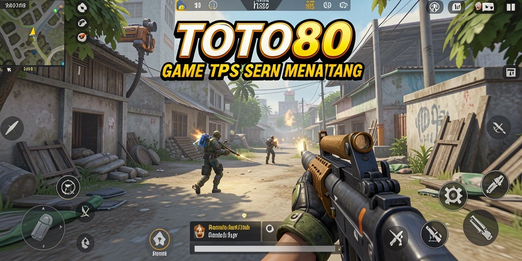Screenshot TOTO80 menampilkan aksi seru permainan TPS.