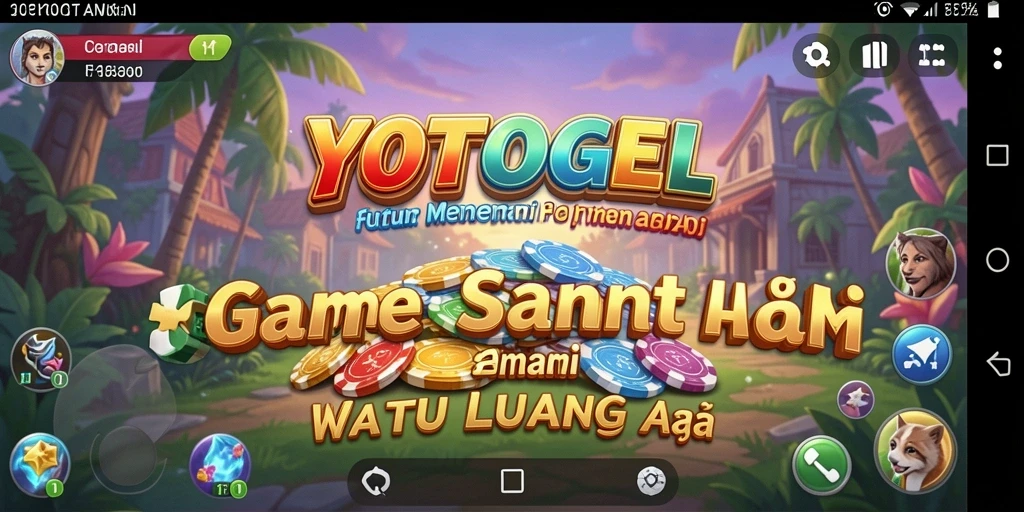 Tangkapan layar gameplay YOTOGEL yang penuh warna dan menyenangkan.